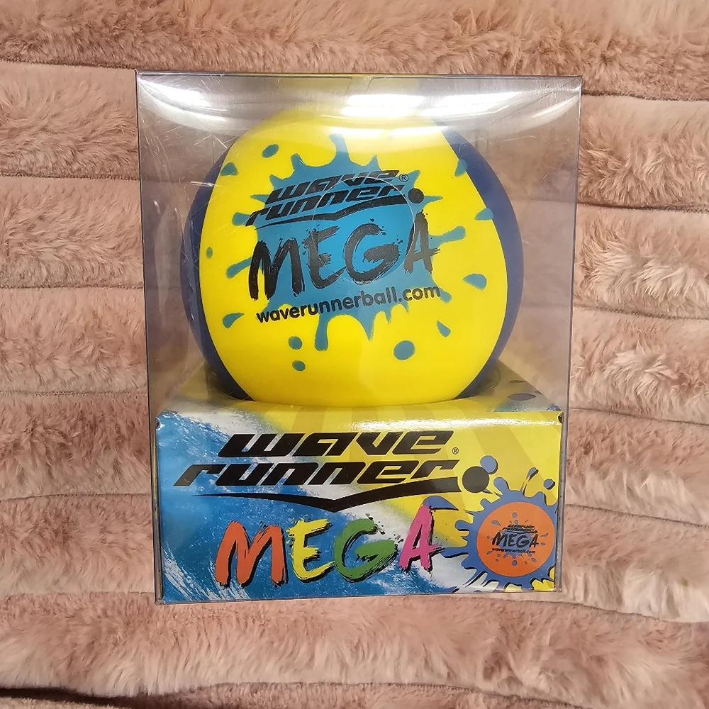New WaveRunner #1 Mega Water Skipping Ball x4 Assorted Balls